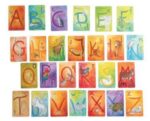 Grimm's Waldorf Alphabet Cards - uppercase