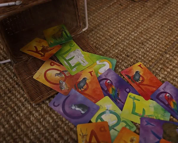 Waldorf Alphabet Cards- Capitals / Steiner Education Literacy Cards