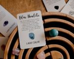 Blue Howlite / Crystal Affirmations / I am Calm