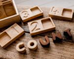 Montessori Counting and Writing Trays