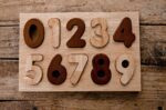 wooden Number Puzzle