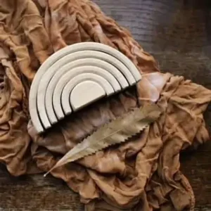 wooden rainbow