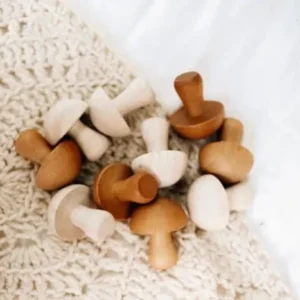Wooden Mushrooms