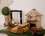 Wooden Doll Playground