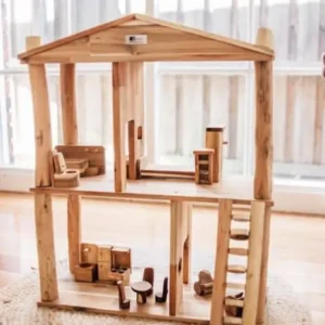 wooden Eco Doll House