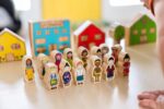 Children Around the World wooden blocks