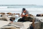 family picnic at beach