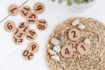 Tactile Wooden Number Set