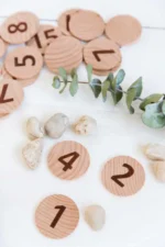 Tactile Wooden Number Set