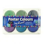 Cool Ocean Breeze Poster Paint Palette