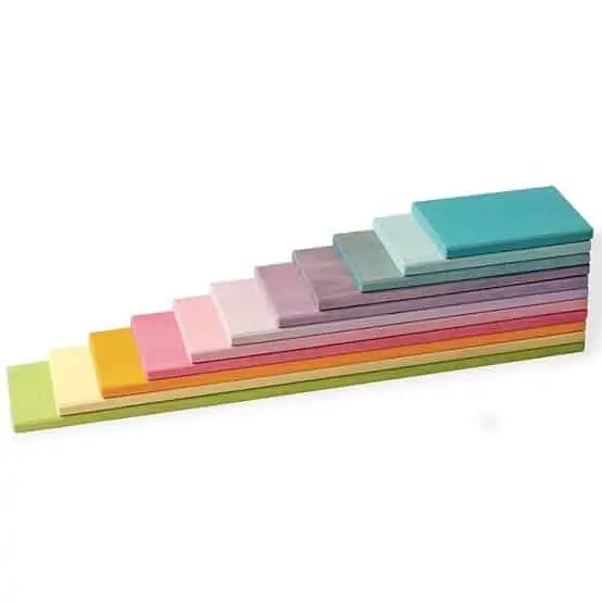 Grimm’s Building Boards Pastel - education toys Grimm’s Building Boards Pastel