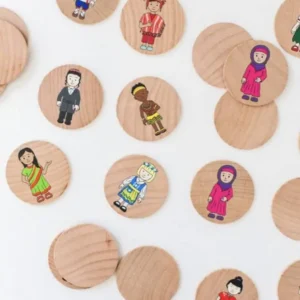 Children of the World Matching Pairs by Freckled Frog