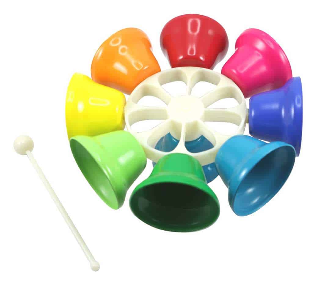 Spinning-Bells Colorful Spinning Bells