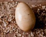 wooden egg