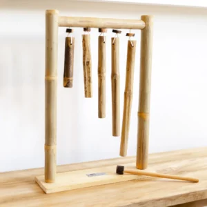 Bamboo Hanging Xylophone by QToys