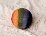 Rainbow Felt Ball for kids