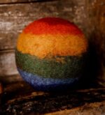 Rainbow Felt Ball