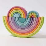 Grimms wooden Pastel rainbows