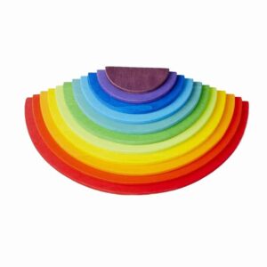 Semi Circles Rainbow coloured