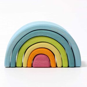 Grimm’s Small Stacking Pastel Rainbow