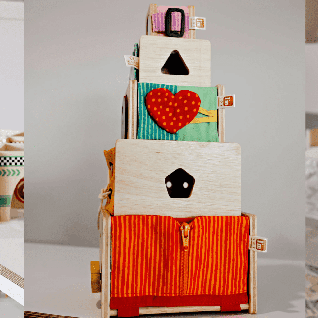 Stacking Boxes Eyfs Five Activity Stacker Box by I'm Toy