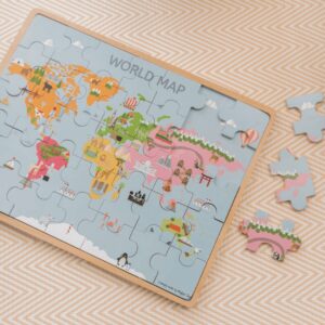 World Map Puzzle