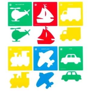 Transport Stencils by Educational Colours