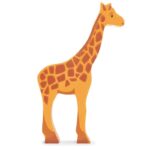 Giraffe Wooden Animal by Tender Leaf Toys