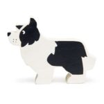 English Shepherd Dog Wooden Animal by Tender Leaf Toys