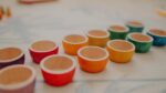 colorful wooden Grapat 12 Bowls