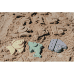 6 Piece Sand Moulds by Plasto For Childrens