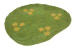 Felted Australian green Play Mats