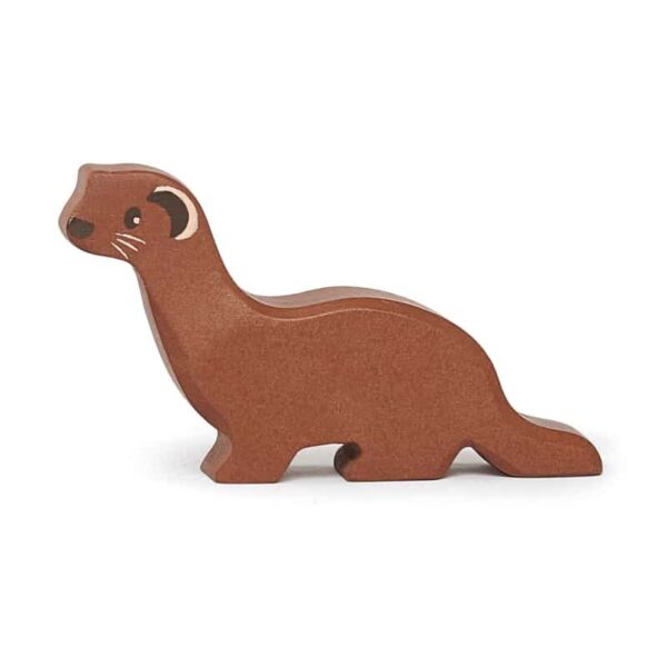 Weasel Wooden Animal by Tender Leaf Toys