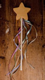 Earthy Rainbow Wand