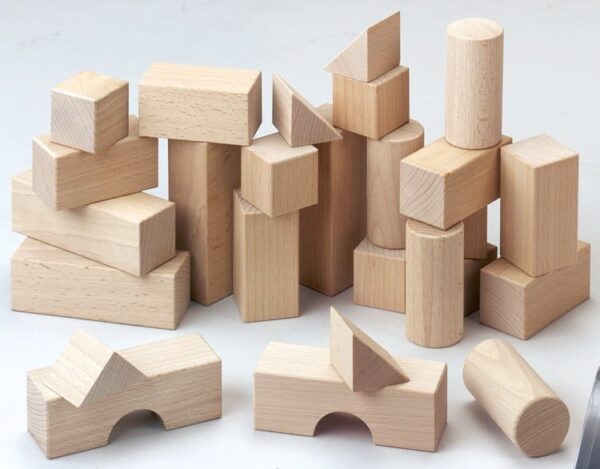 wooden HABA Building Blocks