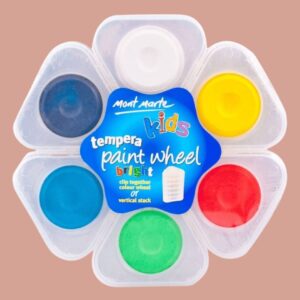 Tempera Paint Wheel