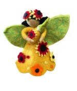 yellow Sunflower Fairy Mother