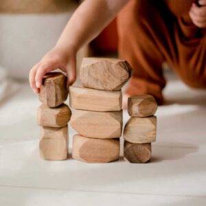 wooden gems Child care toys