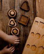 Geometric Walnut Puzzle