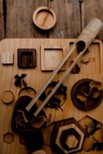 Geometric Walnut Puzzle