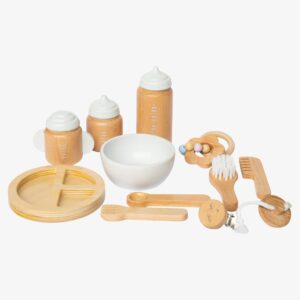 Toy Wooden Doll Accessories Kit