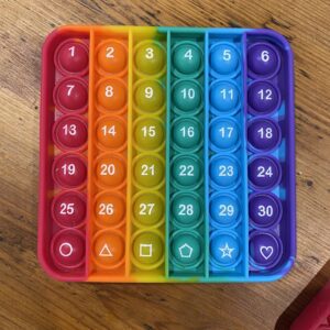 Numbers & Shapes Fidget Toy