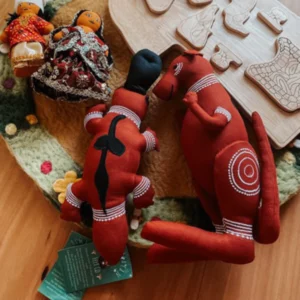 Australian Dreamtime Animals (Set of 2) Fair Trade
