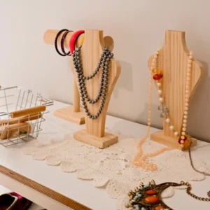 Wooden Necklace Stand