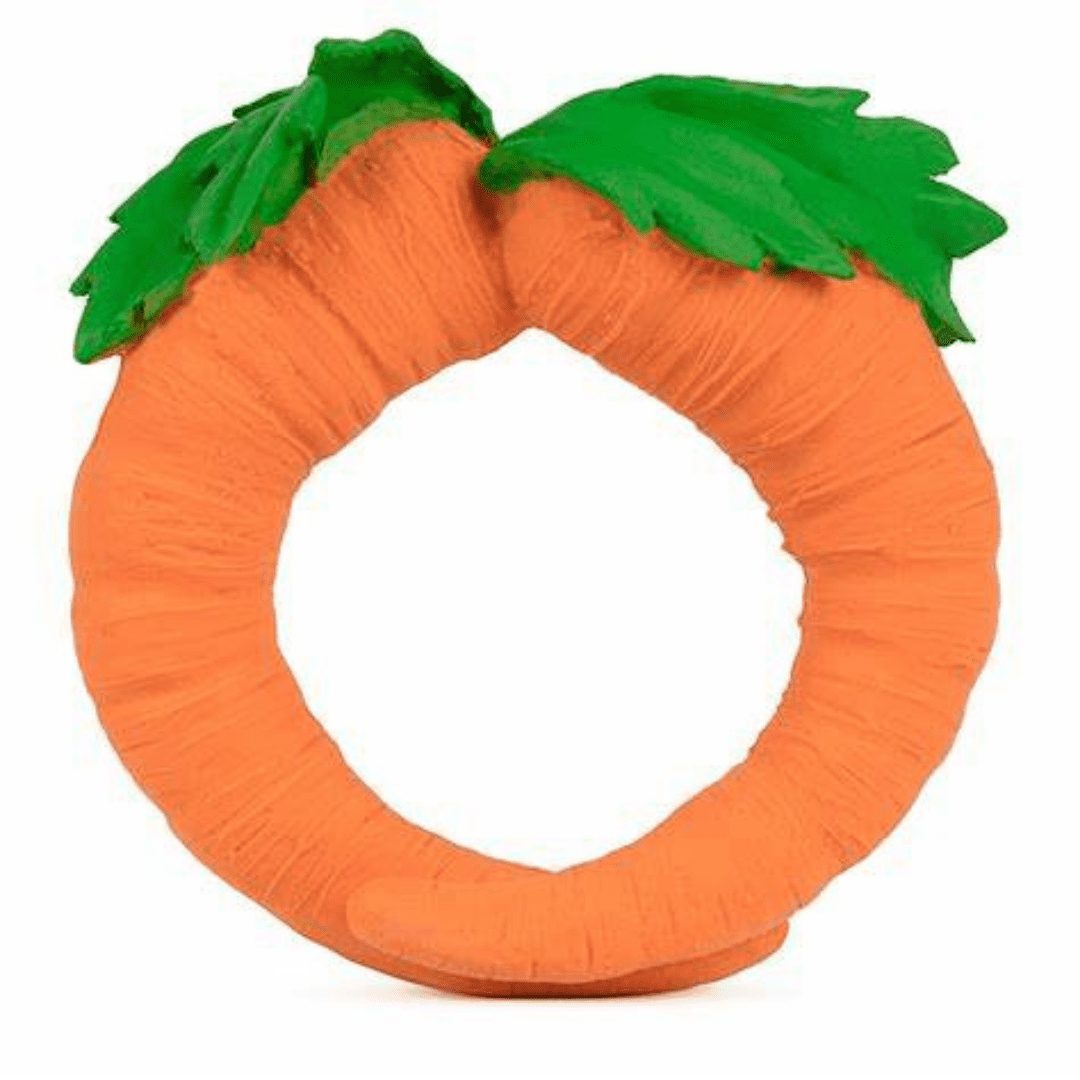 Cathy the Carrot Vegetable Teether by Oli & Carol