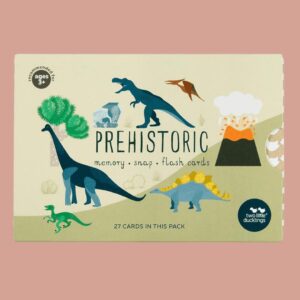 Prehistoric Snap and Memory Flash Cards