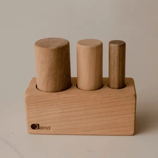 Wooden pole puzzle QToys