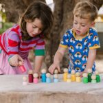 delightful Rainbow Peg Dolls