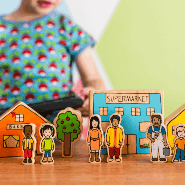 building set - wooden frame