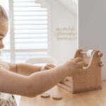 Wooden Cash Register for toddlers